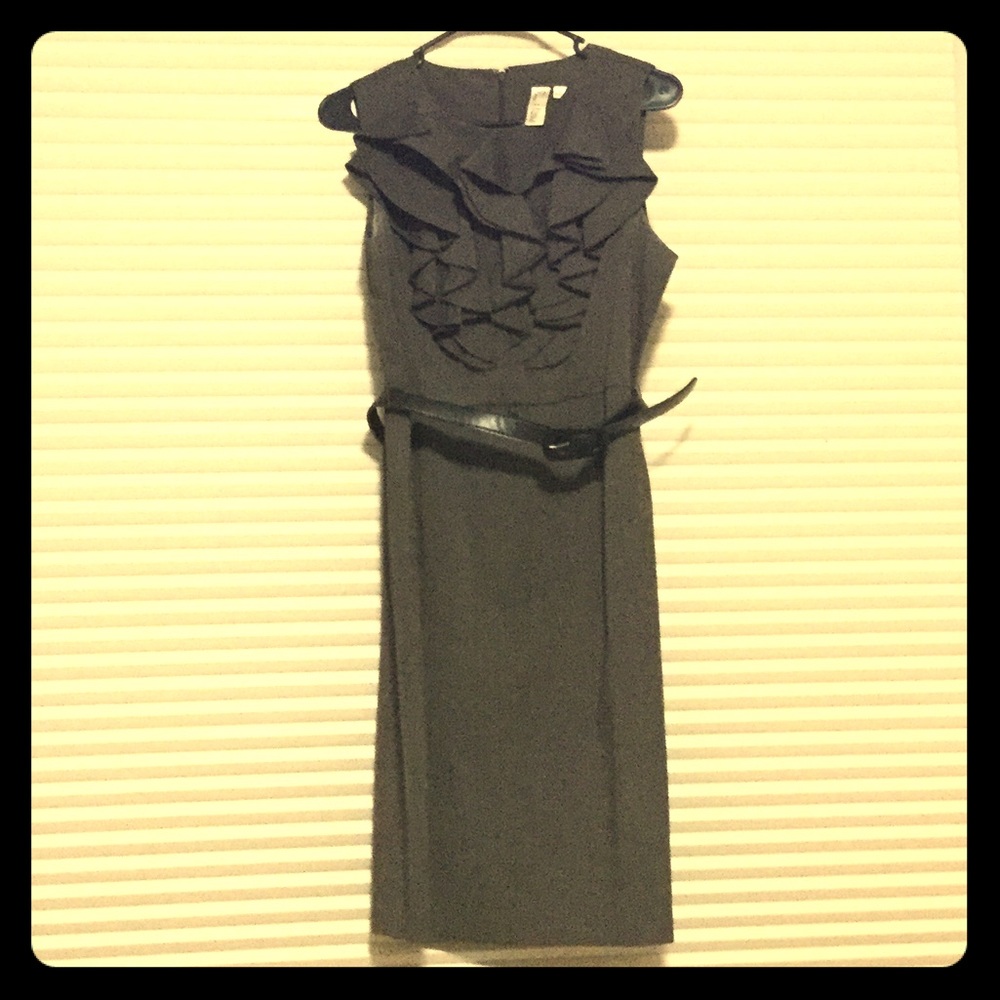 Brown Business Dress